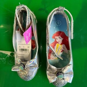 Disney Silver Princess Ballet Shoes